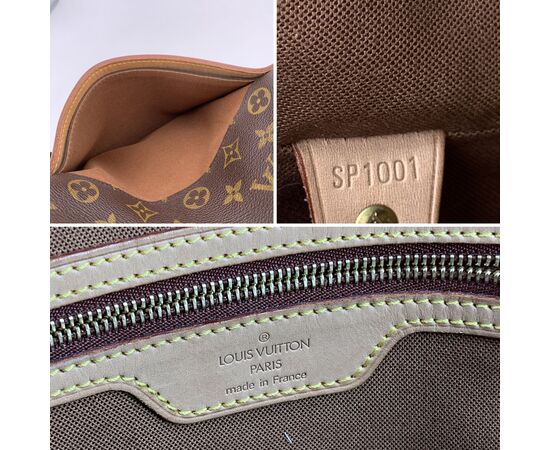 LOUIS VUITTON Borsa a Tracolla in Tela Col. Marrone Abbesses Messenger L