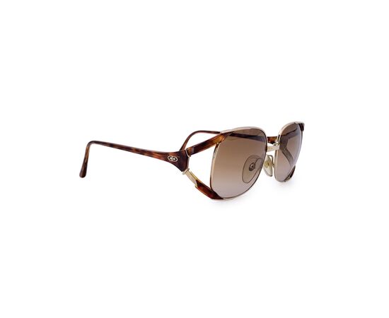 DIOR Occhiali da Sole Vintage in Metallo Col. Oro