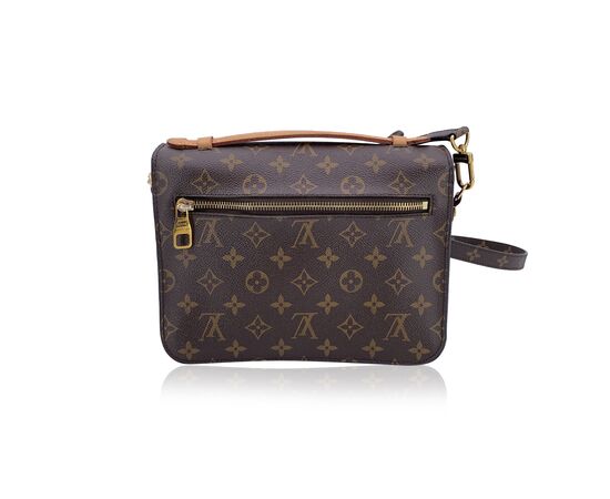 LOUIS VUITTON Borsa a Tracolla in Tela Col. Marrone Metis M