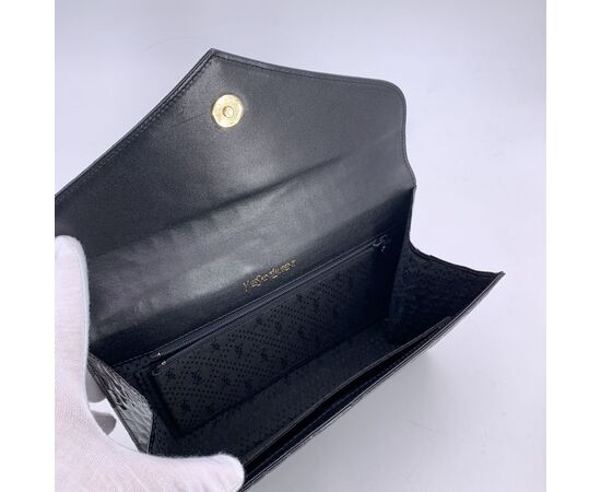 YVES SAINT LAURENT Pochette Vintage in Pelle Col. Nero S