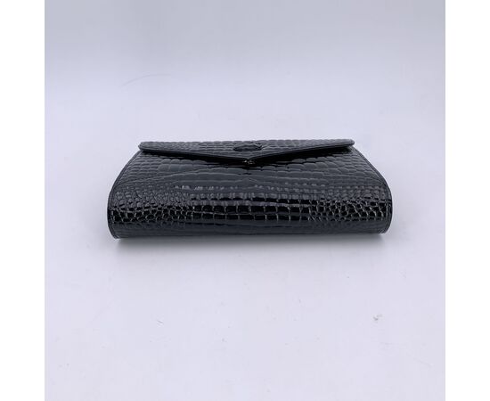 YVES SAINT LAURENT Pochette Vintage in Pelle Col. Nero S