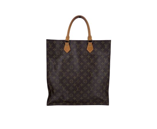 LOUIS VUITTON Borsa Shopper Vintage in Tela Col. Marrone Plat M