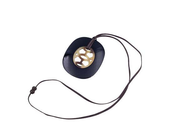 HERMES Collana in Col. Nero Lift