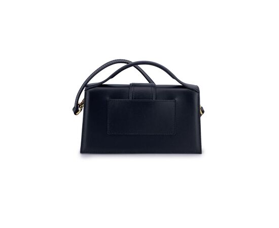 JACQUEMUS Borsa a Tracolla in Pelle Col. Nero Le Grand Bambino S