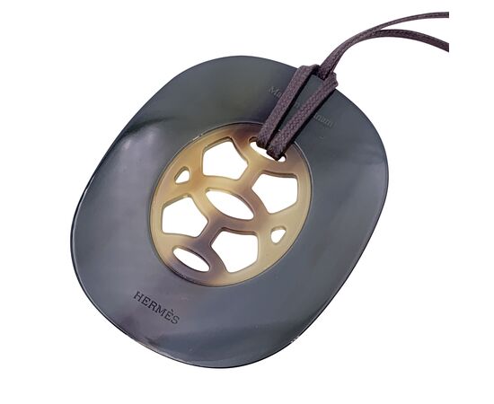 HERMES Collana in Col. Nero Lift
