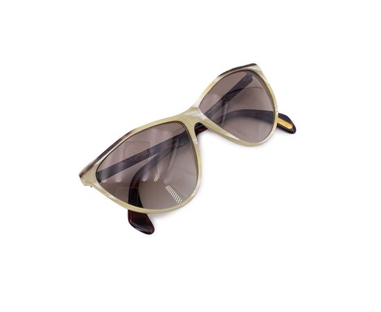 GIANNI VERSACE Occhiali da Sole Vintage in Acetato Col. Beige