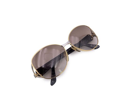 VALENTINO GARAVANI Occhiali da Sole Vintage in Metallo Col. Oro