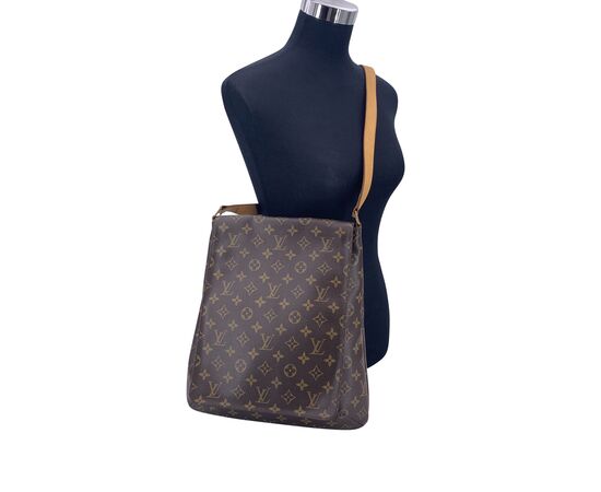 LOUIS VUITTON Borsa a Tracolla Vintage in Tela Col. Marrone Musette M