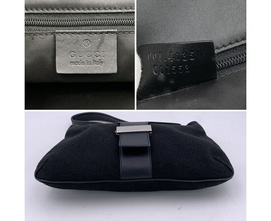 GUCCI Borsa a Tracolla in Tela Col. Nero M