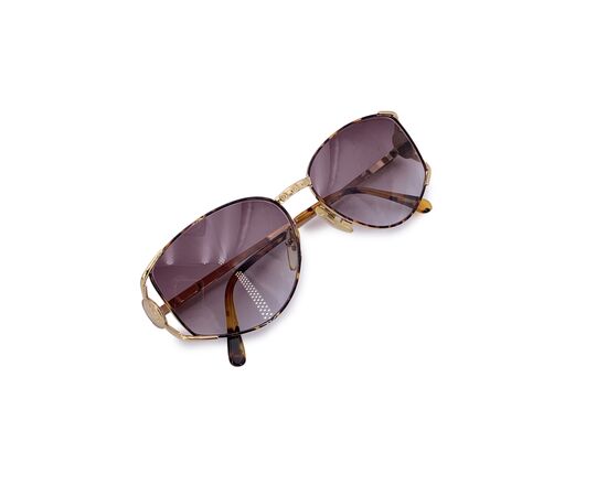 FENDI Occhiali da Sole Vintage in Metallo Col. Marrone