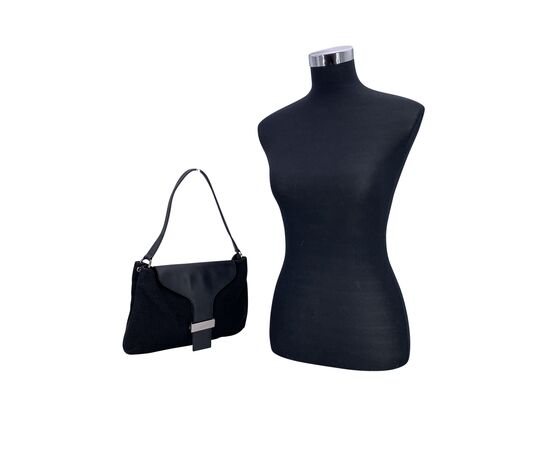 GUCCI Borsa a Tracolla in Tela Col. Nero M