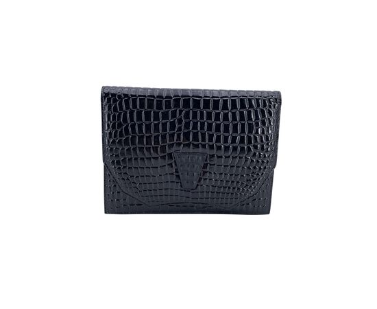 YVES SAINT LAURENT Pochette Vintage in Pelle Lucida Col. Nero S