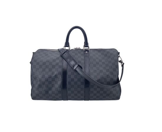 LOUIS VUITTON Borsa da Viaggio in Tela Col. Nero Keepall L