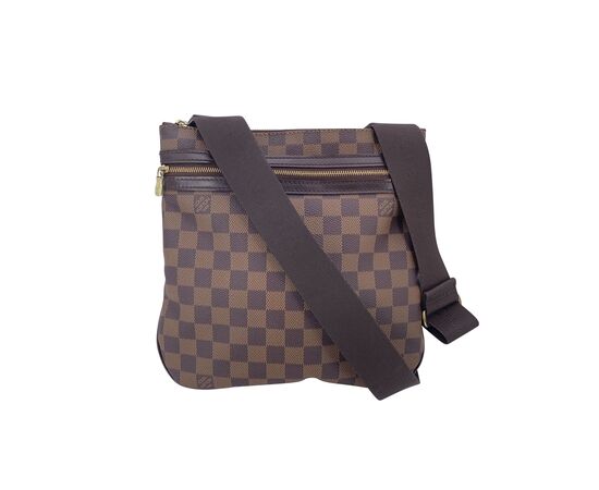 LOUIS VUITTON Borsa a Tracolla in Tela Col. Marrone Bosphore M