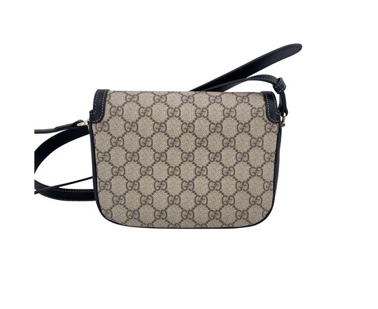 GUCCI Borsa a Tracolla in Tela Col. Beige Horsebit 1955 S