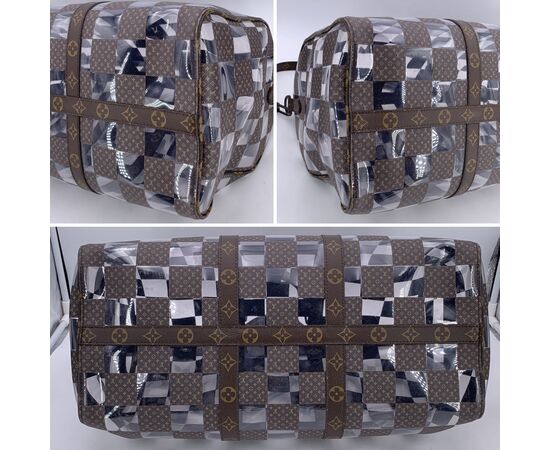 LOUIS VUITTON Borsa da Viaggio in Tela Col. Marrone Keepall L