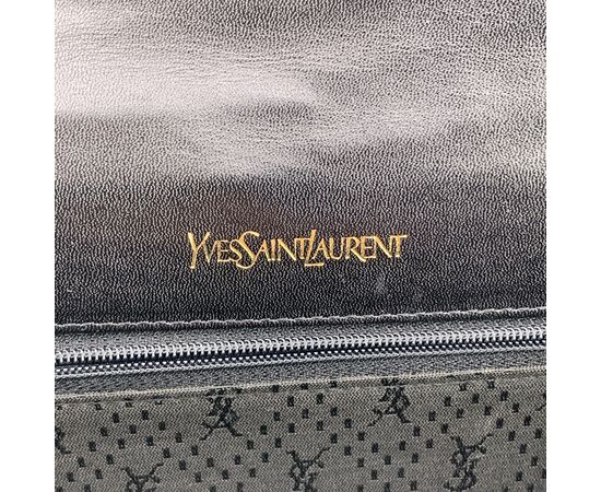 YVES SAINT LAURENT Pochette Vintage in Pelle Col. Nero S