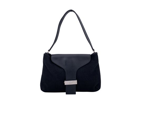 GUCCI Borsa a Tracolla in Tela Col. Nero M
