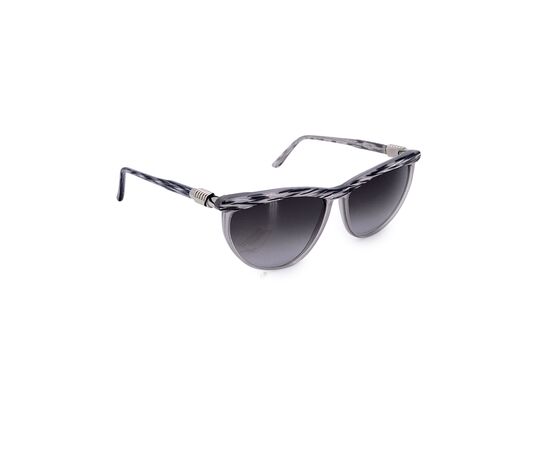 GIANNI VERSACE Occhiali da Sole Vintage in Acetato Col. Grigio