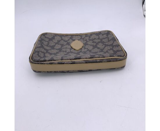 YVES SAINT LAURENT Pochette Vintage in Tela Col. Grigio M