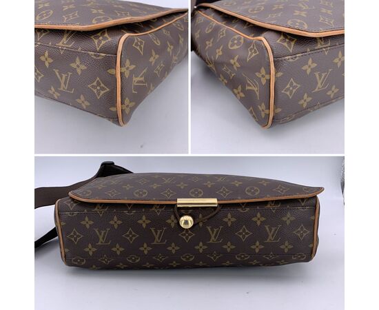 LOUIS VUITTON Borsa a Tracolla in Tela Col. Marrone Abbesses Messenger L