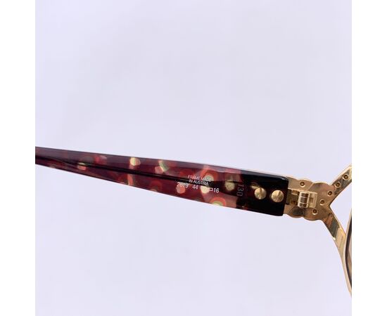 DIOR Occhiali da Sole Vintage in Metallo Col. Oro