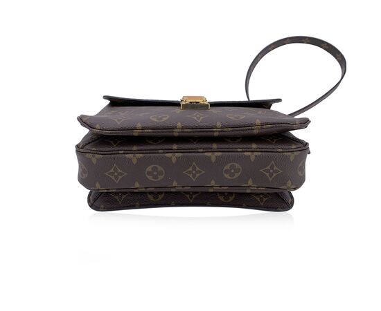 LOUIS VUITTON Borsa a Tracolla in Tela Col. Marrone Metis M