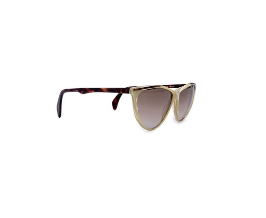 GIANNI VERSACE Occhiali da Sole Vintage in Acetato Col. Beige
