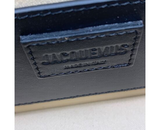 JACQUEMUS Borsa a Tracolla in Pelle Col. Nero Le Grand Bambino S
