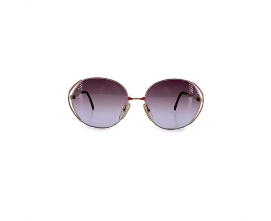 DIOR Occhiali da Sole Vintage in Metallo Col. Oro