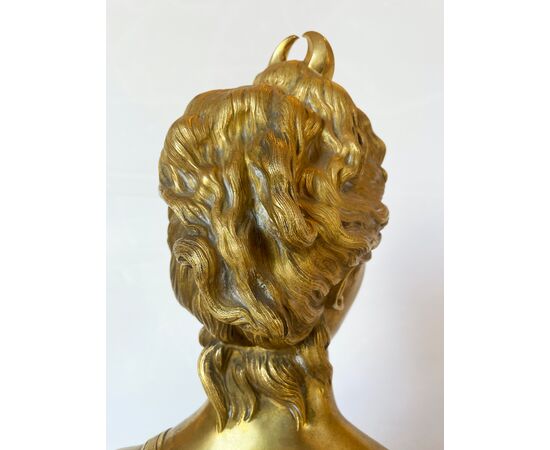 Busto Diana cacciatrice - J. Bulio | fine XIX sec.