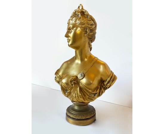Busto Diana cacciatrice - J. Bulio | fine XIX sec.