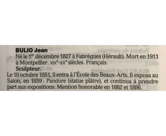 Busto Diana cacciatrice - J. Bulio | fine XIX sec.