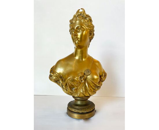 Busto Diana cacciatrice - J. Bulio | fine XIX sec.
