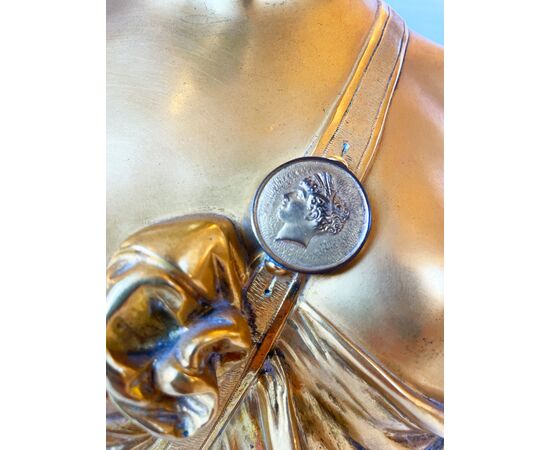 Busto Diana cacciatrice - J. Bulio | fine XIX sec.