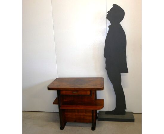 Antique side table/cabinet from the 1930s, Empire style