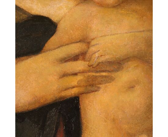 Dipinto di Bartolomeo Neroni detto il Riccio Madonna con Bambino tra Sant' Ansano e Santa Caterina