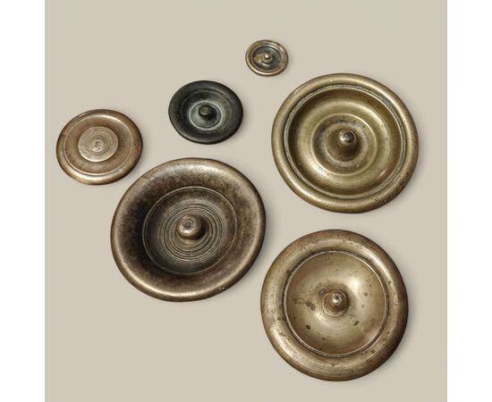 Wide assortment of antique doorknobs and furniture knobs