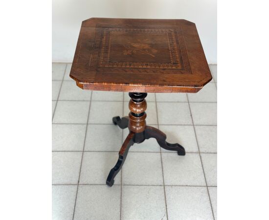 Inlaid Rolo coffee table, mid-19th century