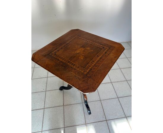 Inlaid Rolo coffee table, mid-19th century