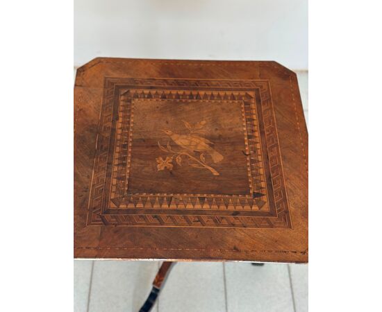 Inlaid Rolo coffee table, mid-19th century