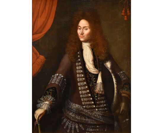 Portrait of a gentleman in ceremonial dress, John Michael Wright (London, 1617 – London, 1694)