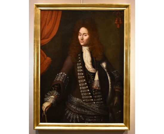 Portrait of a gentleman in ceremonial dress, John Michael Wright (London, 1617 – London, 1694)