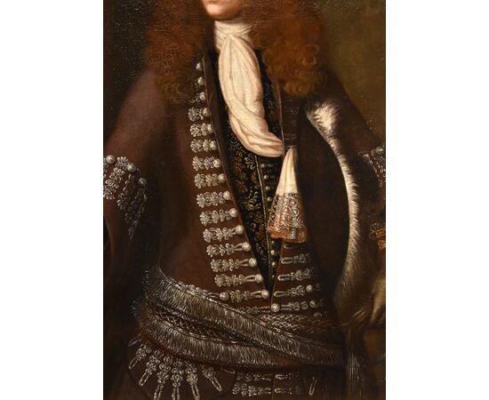 Portrait of a gentleman in ceremonial dress, John Michael Wright (London, 1617 – London, 1694)