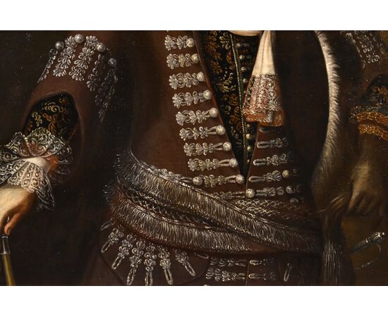 Portrait of a gentleman in ceremonial dress, John Michael Wright (London, 1617 – London, 1694)