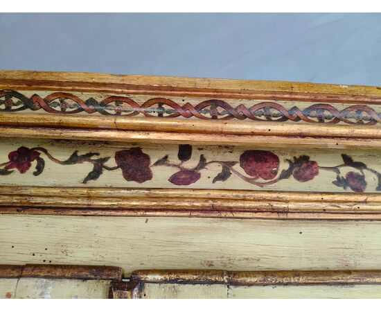 "Arte Povera" Lacquered Wardrobe, Venice, 18th Century