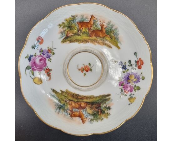Late 18th century Dresden cup