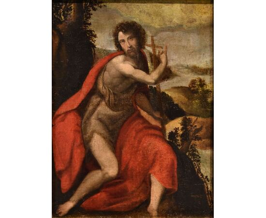 San Giovanni Battista, Marcello Venusti (Mazzo di Valtellina 1510 - Roma 1579) bottega/cerchia