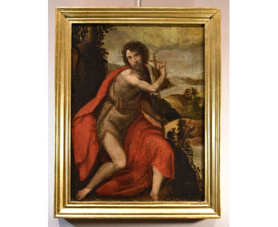 San Giovanni Battista, Marcello Venusti (Mazzo di Valtellina 1510 - Roma 1579) bottega/cerchia