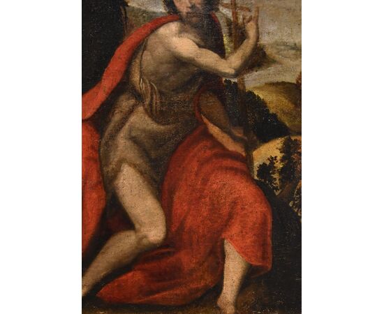 San Giovanni Battista, Marcello Venusti (Mazzo di Valtellina 1510 - Roma 1579) bottega/cerchia